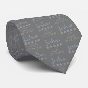 Corbata Novia y Cortejo Nupcial 5 Estrellas Abuelo de la N