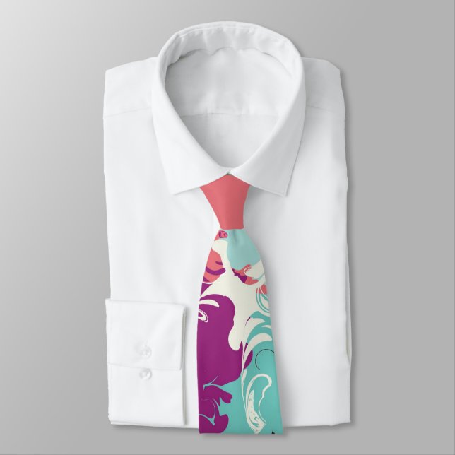 Corbata Nubes En Mi Café (Atado)