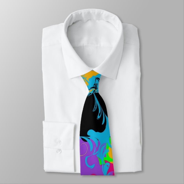 Corbata Nubes En Mi Café (Atado)