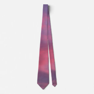 Corbata Nubes Rosadas Azules