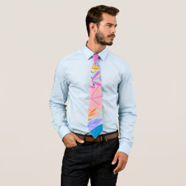 Corbata Nueva Con Hoja Moderna y de Moda