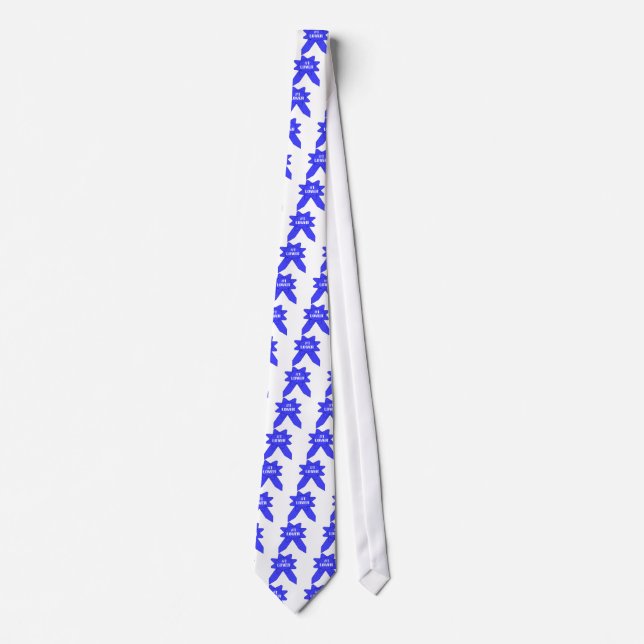Corbata Número 1 Lover Blue Ribbon (Anverso)