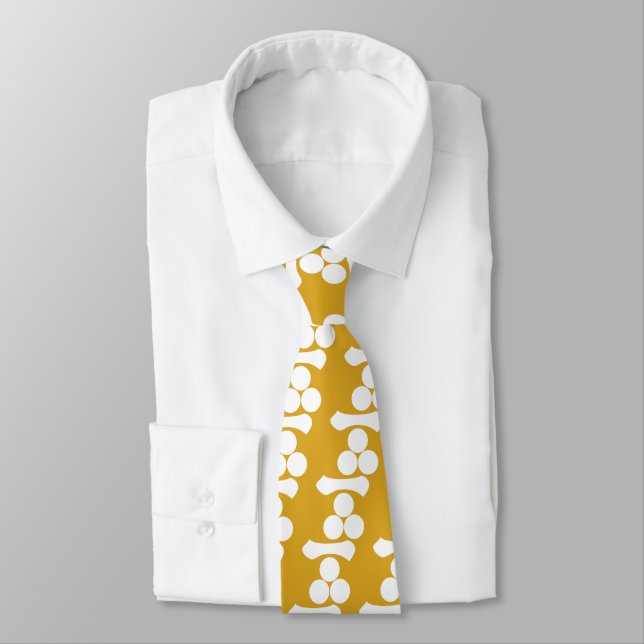 Corbata Números kanji una y tres estrellas (Atado)