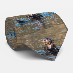 Corbata Nutria de mar soleada