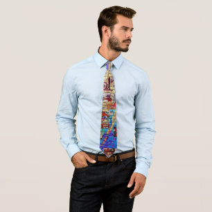 Corbata NYC Graffiti Necesario