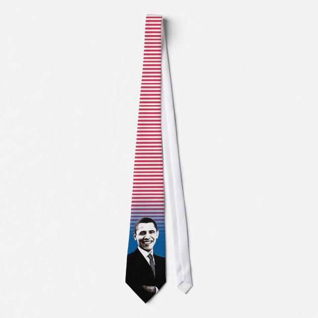 Corbata Obama Barack - lazo (Anverso)