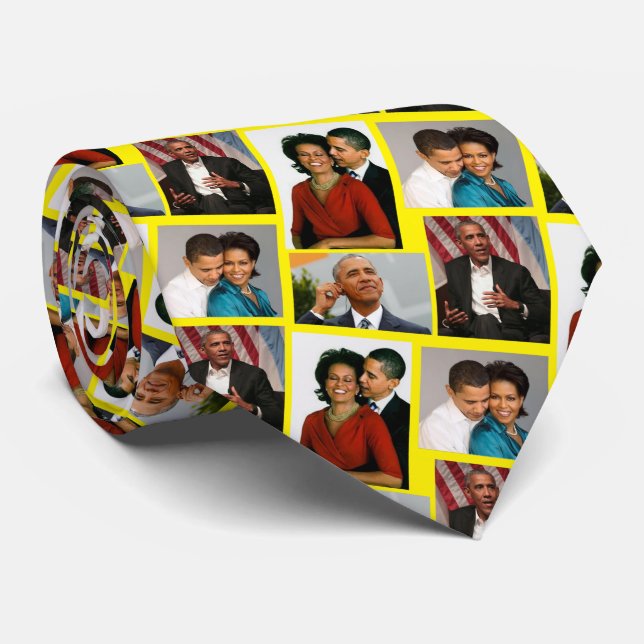 CORBATA OBAMA COLLAGE (Enrollado)