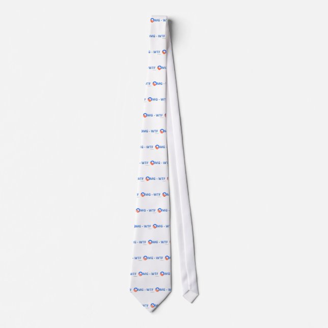Corbata Obama O - OMG-WTF (Anverso)