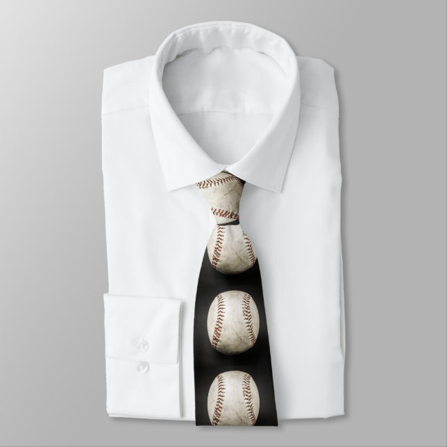 Corbata Obra de arte de béisbol (Atado)