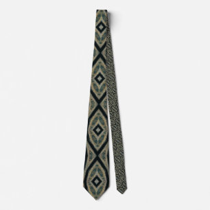 Corbata Obra Maestra Rastread - Eje Obsidiana