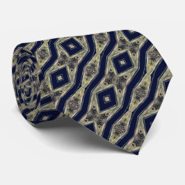 Corbata Obra Maestra Rastread - Flujo Dorado (Tejido Diago