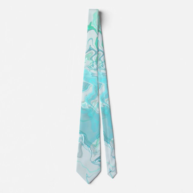 Corbata Ocean Swirl II Necktie (Anverso)