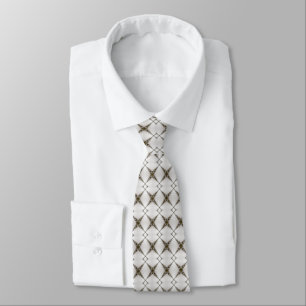 Corbata Ocean X Fractal Gray Gold - Necktie