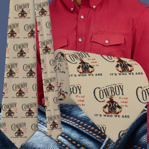 Corbata Oeste de Rodeo Cowboy Bucking Horse Es Lo Que Somo