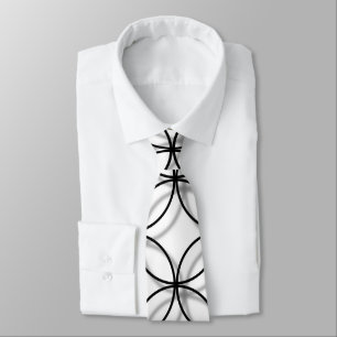 Corbata Offset Shadow Circles Tie