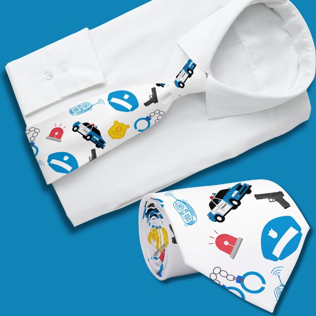 Corbata Oficial de policía Dad Tie (Subido por el creador)