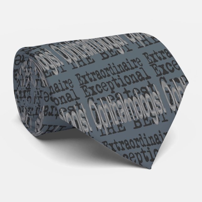 Corbata Oftalmólogo Extraordinario (Enrollado)