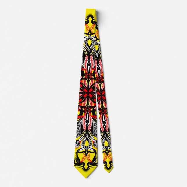 Corbata Ojo de pájaro oculto  (Anverso)