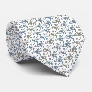 Corbata Ojo del gris de Armani del lazo de Horus del Ra