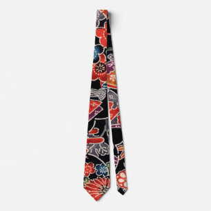 Corbata Ojo japonés okinawense (Bingata)