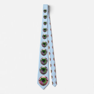 Corbata Ojos de Brujas Halloween