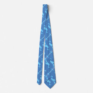 Corbata Olas del Océano y Cintas