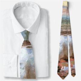 Corbata Olas rocosas 0742