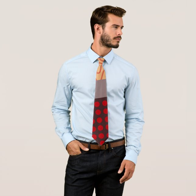 Corbata Olas y lluvia (In situ)