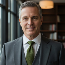 Corbata Olive Green Knitted Fabric