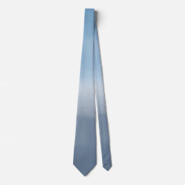 Corbata Ombre azul humeante