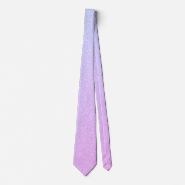 Corbata Ombre Purpurina (Anverso)