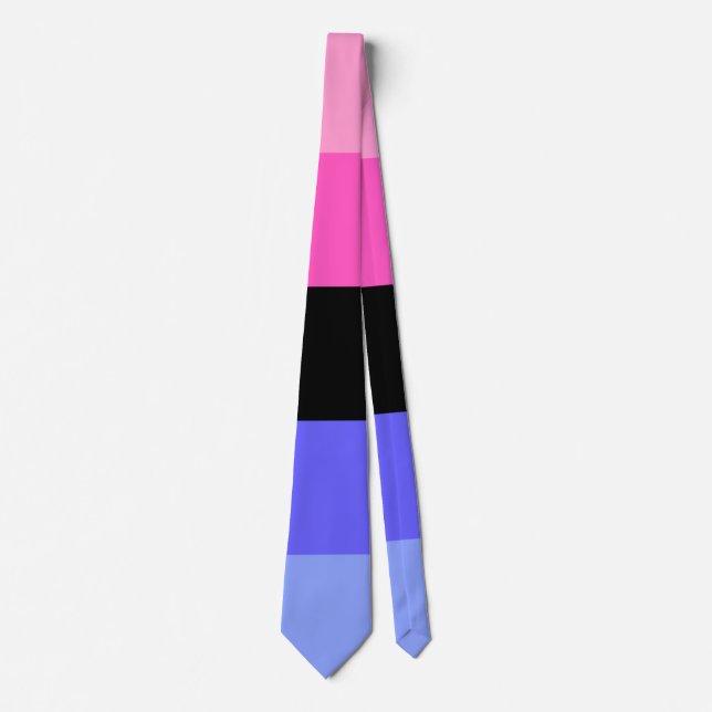 Corbata Omnisexual Pride Flag  (Anverso)