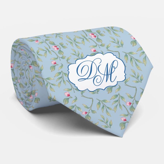 Corbata Omphalodes Boda azul Keepsake Neck Tie (Enrollado)