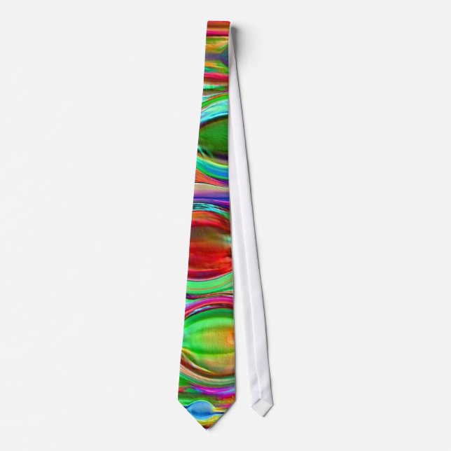 Corbata Onda psicodélica de la mente (Anverso)
