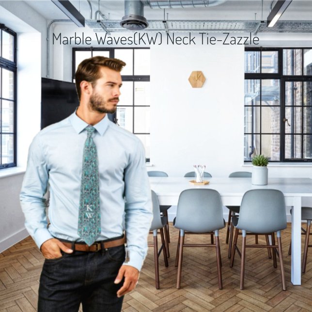 Corbata Ondas de mármol (Subido por el creador)