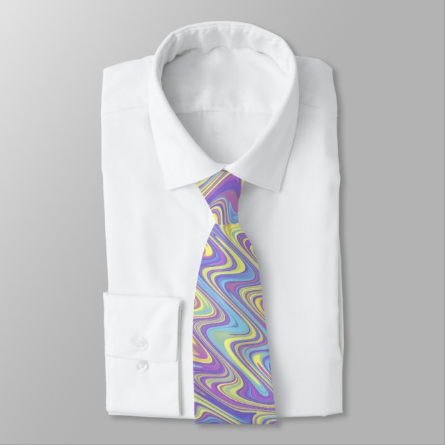 Corbata Ondas Funky (Atado)