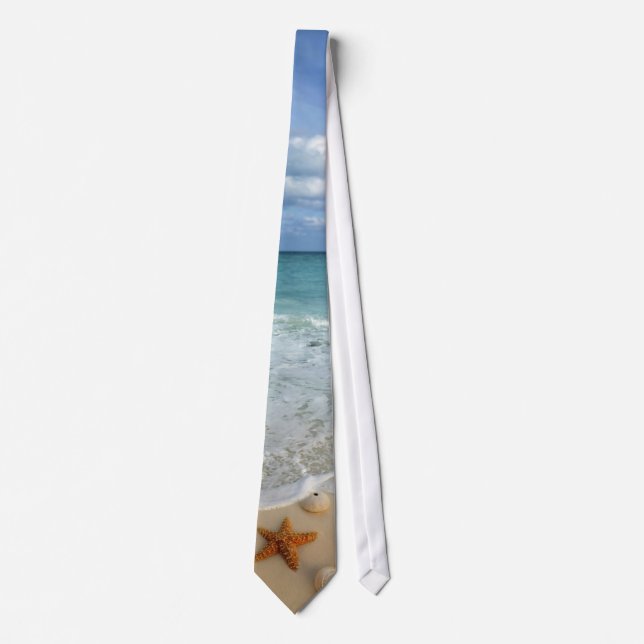Corbata Ondas y cáscaras (Anverso)