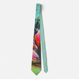 Corbata Ondes de calmes fleuries
