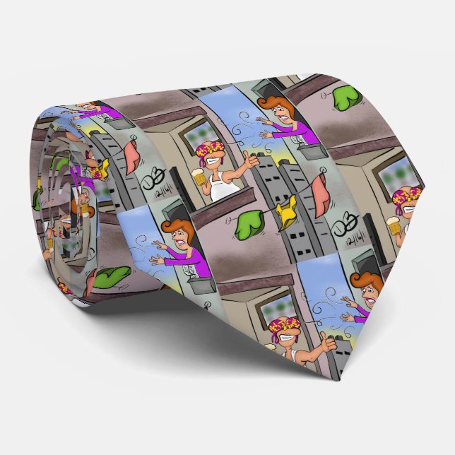 Corbata Oops Neck Tie (Enrollado)