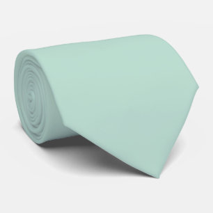 Corbata Opal Azul Verde Turquesa Pastel Color Sólido