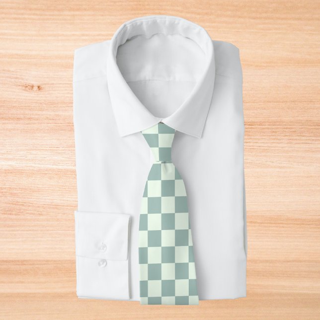 Corbata Opal y tablero de ajedrez (Subido por el creador)
