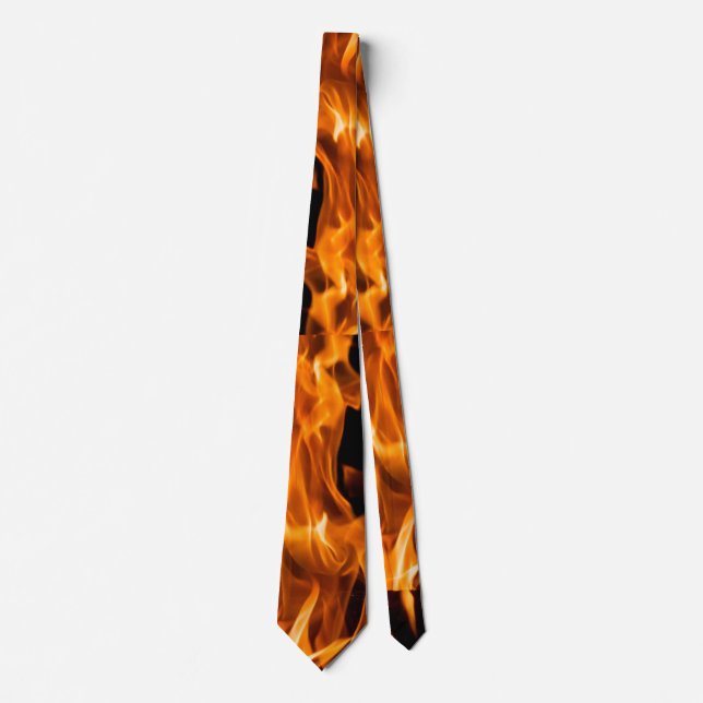 Corbata Orange flame (Anverso)