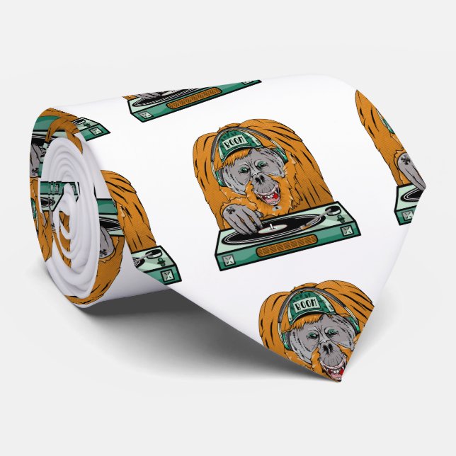 Corbata Orangutan Turntable (Enrollado)