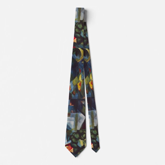 Corbata Orfismo antiguo, Pareja en el bosque de Macke (Anverso)