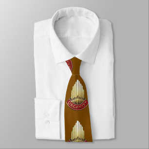 Corbata Organista Brown