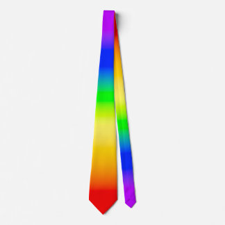 Corbata Orgullo arcoiris LGBT Bandas de degradado Ombre