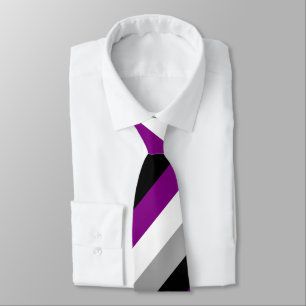Corbata Orgullo asexual