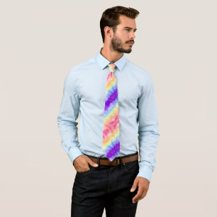 Corbata Orgullo retro boho Funky Quirky Xenogender Plaid
