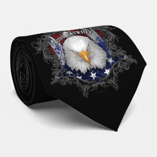 Corbata Orgulloso Patriota Americano