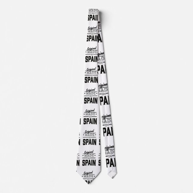 Corbata Original hecho en España (Anverso)